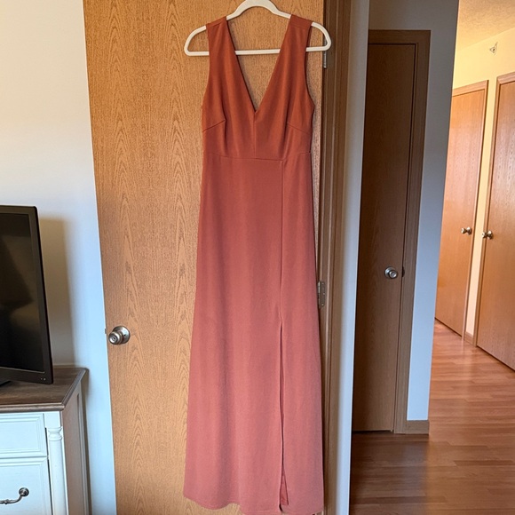 Birdy Grey Dresses & Skirts - Birdy Grey Sleeveless Terracotta Dress